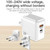 TOTUDESIGN HTY-0902000 Sharp Series Travel Charger Kit, UK Plug