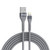 IVON CA92 2.4A Max USB to 8 Pin Rubber Fast Charging Data Cable, Length: 1.5m
