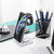 10W 3 in 1 QC 3.0  Vertical Multi-function Wireless Charger with Stand Function, Suitable for Mobile Phones / Apple Watch / AirPods