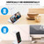 10W 3 in 1 QC 3.0  Vertical Multi-function Wireless Charger with Stand Function, Suitable for Mobile Phones / Apple Watch / AirPods