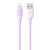 USAMS US-SJ595 Jelly Series USB to 8 Pin Two-Color Data Cable, Cable Length: 1m