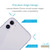 For iPhone 11 50pcs  9H 2.5D Half - Screen Transparent Mobile Phone Tempered Glass Film Back Film