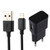 For iPhone 5V 2.1A Intellgent Identification USB Charger with 1m USB to 8 Pin Charging Cable, EU Plug