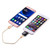 RQW-18S 8 Pin 16GB Multi-functional Flash Disk Drive with USB / Micro USB to Micro USB Cable