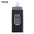 easyflash RQW-01B 3 in 1 USB 2.0 & 8 Pin & Micro USB 32GB Flash Drive