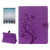 For iPad 4 Pressed Flowers Butterfly Pattern Horizontal Flip PU Leather Case with Magnetic Buckle & Holder & Card Slots & Wallet