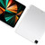 For iPad Pro 12.9 2022 / 2021 Transparent All-inclusive TPU Silicone Anti-drop Protective Tablet Case with Pen Slot