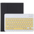 TG11B Detachable Bluetooth Yellow Keyboard + Microfiber Leather Tablet Case for iPad Pro 11 inch (2020), with Pen Slot & Holder