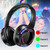 UHF-9 Headset LED Wireless Noise Cancelling Earphone