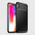 For iPhone XS Max Beetle Shape Carbon Fiber Texture Shockproof TPU Case