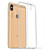 For iPhone X / XS Transparent Tempered Glass Shockproof Case