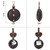 CF1042B For AirPods Pro Crazy Horse Texture Convenient Multifunction Earphone Protective Leather Case with Hook