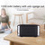 LN-22 DC 5V Portable Wireless Speaker with Hands-free Calling & Dual Colorful LED Light, Support USB & TF Card & 3.5mm Aux