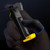 1 Pair Carbon Fiber Breathable Mobile Phone Game Touch Screen Finger Cover for Thumb / Index Finger
