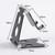 ROOSTAND R2 Aluminum Alloy Mobile Desktop Tablet Bracket Double Folding Lazy Artifact, Size: 6.4x7x9cm