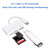 NK103TC 3 in 1 USB-C / Type-C Male to SD + TF + USB Female Camera Reader