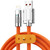 Mech Series 6A 120W USB to 8 Pin Metal Plug Silicone Fast Charging Data Cable, Length: 1.2m