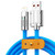 Mech Series 6A 120W USB to 8 Pin Metal Plug Silicone Fast Charging Data Cable, Length: 1.8m