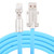 Mech Series 6A 120W USB to 8 Pin 180-degree Metal Plug Fast Charging Cable, Length: 1.2m