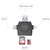 X-Flash R01 3 in 1 8 Pin + USB-C / Type-C + Micro USB Interface SD / TF Card Reader