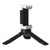PULUZ Folding Plastic Tripod + Aluminum Alloy Clamp Bracket with Cold Shoe for iPhone, Galaxy, Huawei, Xiaomi, Sony, HTC, Google and other Smartphones