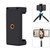 PULUZ Selfie Sticks Tripod Mount Phone Clamp with 1/4 inch Screw Holes & Cold Shoe Base