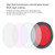 PULUZ 32mm Diving Red Color Lens Filter for Phone Diving Case