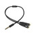 2 in 1 3.5mm Male to Double 3.5mm Female TPE High-elastic Audio Cable Splitter, Cable Length: 32cm