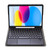 For iPad 10th Gen 10.9 2022 YA10B-A Lambskin Texture Bluetooth Touch Keyboard Leather Tablet Case with Pen Slot