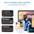 988B 5 in 1 DC 24V Dual USB-C/Type-C+3 USB Ports Multifunctional Digital Display Fast Charger