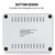 008 Multi-function DC5V/10A (Max) Output 6 Ports USB Detachable Charging Station Smart Charger
