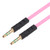 Noodle Style 3.5mm Jack Earphone Cable for iPhone 5 / iPhone 4 & 4S / 3GS / 3G / iPad 4 / iPad mini / mini 2 Retina / New iPad / iPad 2 / iTouch / MP3, Length: 1m