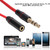 Aux Audio Cable 3.5mm Male to Female, Compatible with Phones, Tablets, Headphones, MP3 Player, Car/Home Stereo & More, Length: 1.2m