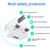 5V / 1A (UK Plug) USB Charger Adapter For  iPhone, Galaxy, Huawei, Xiaomi, LG, HTC and Other Smart Phones, Rechargeable Devices