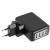 EU Plug 5V / 2.1A Universal USB Charge Adapter with 4 x USB 2.0 Output Port