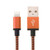 2A Woven Style USB to 8 Pin Sync Data / Charging Cable, Cable Length: 1m