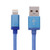 Net Style Metal Head 8 Pin to USB Data / Charger Cable, Cable Length: 25cm