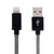 Net Style Metal Head 8 Pin to USB Data / Charger Cable, Cable Length: 25cm