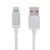 Net Style Metal Head 8 Pin to USB Data / Charger Cable, Cable Length: 25cm