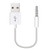 JW-SM1 USB to 3.5mm Jack Data Sync & Charge Cable for iPod shuffle 1st /2nd /3rd /4th /5th /6th Generation, Length: 10cm