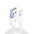 XJ-017 3A USB Male to 8 Pin Male Fast Charging Data Cable,  Length: 1m