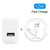 12W USB Charger + USB to 8 Pin Data Cable for iPad / iPhone / iPod Series, US Plug