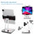 S10 Aluminum Alloy Tablet Stand, Flat Laptop Frame, Folding Desk Accessories