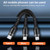 XJ-79 66W 6A 3 in 1 Type-C to 8 Pin + Type-C + Micro USB Super Flash Charging Cable, Length: 1.2m