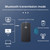 BT03 2 in 1 Bluetooth 5.1 Audio Receiver & Transmitter Car Hands-free Calls