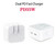 PD 35W Dual USB-C / Type-C Ports Charger for iPhone / iPad Series, US Plug