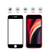 For iPhone SE 2020 mocolo 0.33mm 9H 3D Full Glue Curved Full Screen Tempered Glass Film