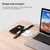 KT-W50A8 3 in 1 10W Multi-Function Bracket Wireless Charger for iPhones / iWatch / AirPods