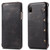 For iPhone X / XS Oil Wax Cowhide Horizontal Flip Leather Case with Card Slots & Wallet