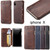 For iPhone X / XS Oil Wax Cowhide Horizontal Flip Leather Case with Card Slots & Wallet